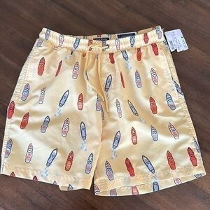 NWT club room swim trunks small
